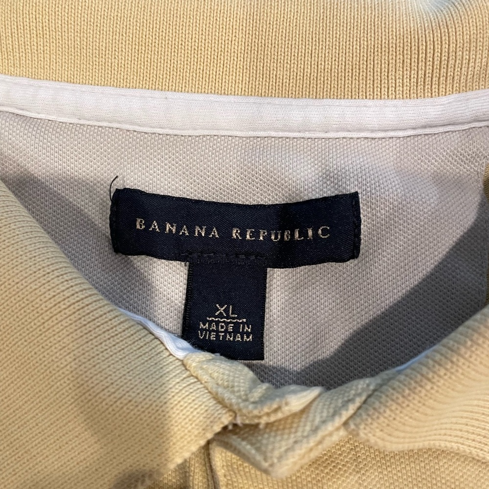 Banana Republic mens XL polo shirt excellent condition non smoking home